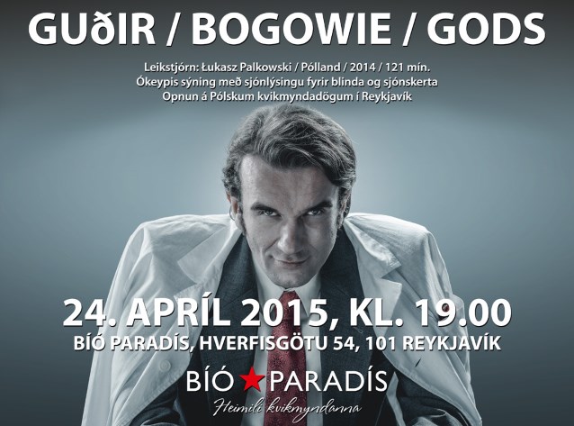 plakat filmu Bogowie w Islandii