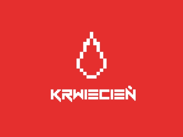 logo akcji krwiecień