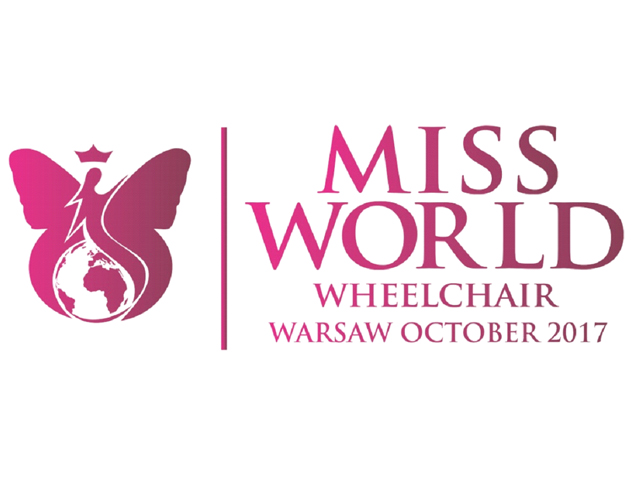 różowe logo Miss World 