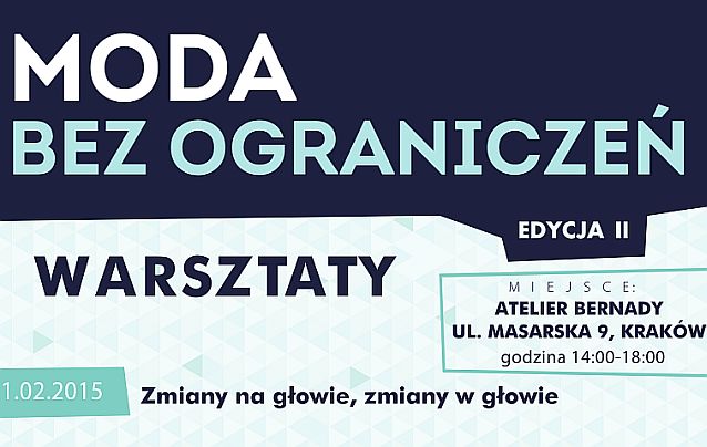 Plakat Moda bez ograniczeń