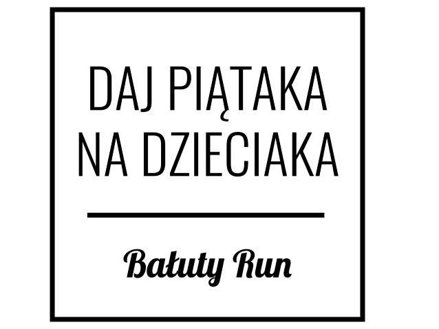 logo - napis Daj piątaka dla dzieciaka