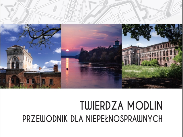 Okładka przewodnika po Twierdzy Modlin