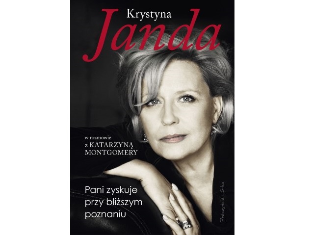 okładka książki z Krystyną Jandą