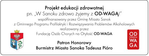 tabelka z informacją o projekcie, realizowanym w Sanoku. Poniżej tekst alternatywny