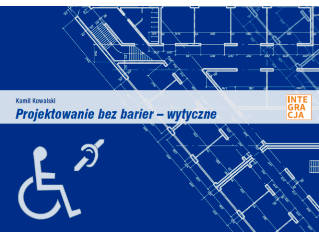 okładka publikacji Projektowanie bez barier wytyczne