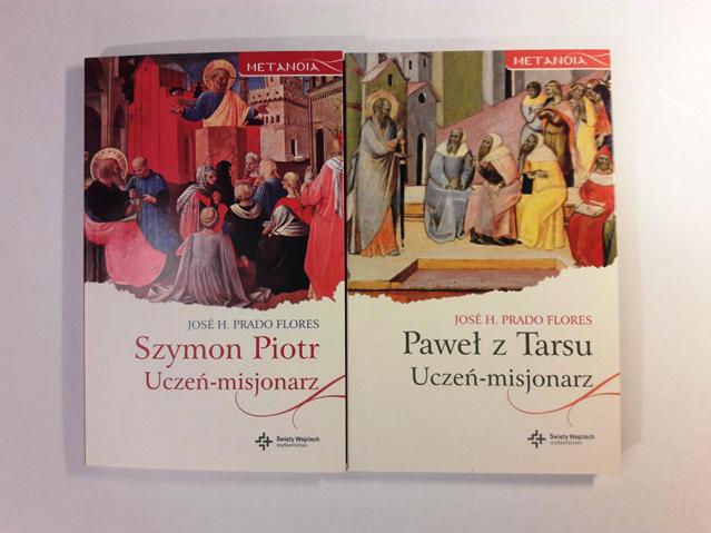 Dwie książki Szymon Piotr. Uczeń misjonarz i Paweł z Tarsu. Uczeń - misjonarz