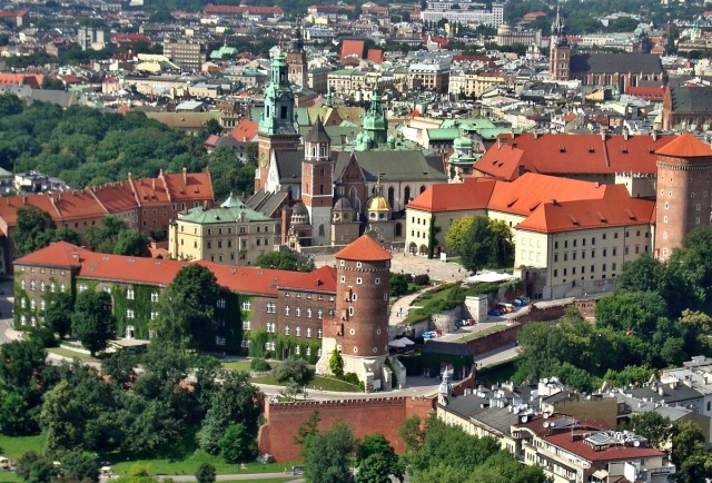 widok na kraków