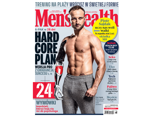 okładka magazynu Men