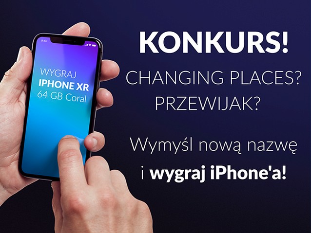 Ręce trzymają iPhone