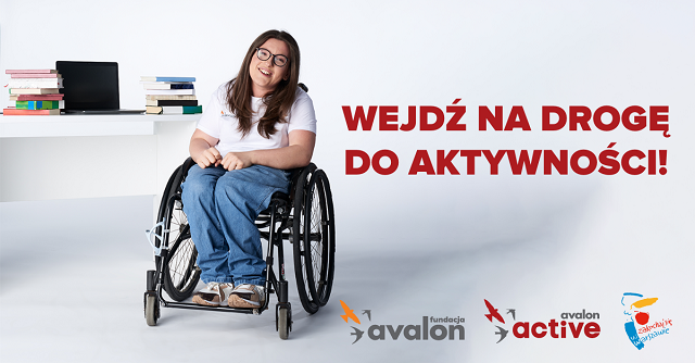 Baner fundacji Avalon Droga do Aktywności