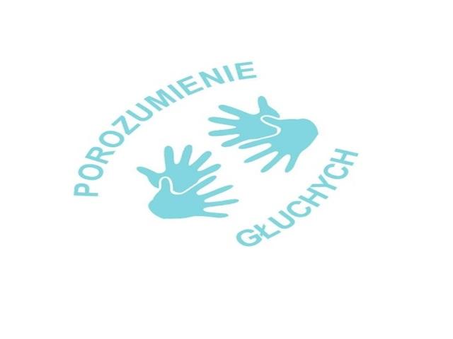 Logo porozumienia głuchych.