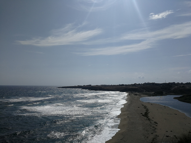 widok morza i plaży