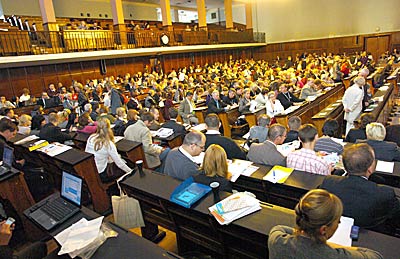 zdjęcie: podczas konferencji, fot.: P. Stanisławski