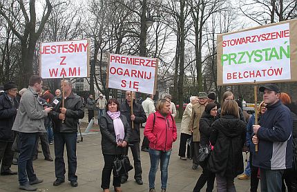 Do protestu dołączyły grupy spoza środowiska, fot.: Mateusz Różański