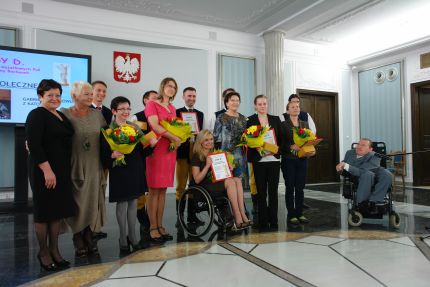 Ewa Kopacz wśród laureatek plebiscytu Lady D w 2013 r.