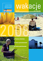 zdjęcie: okładka dodatku Wakacje 2008