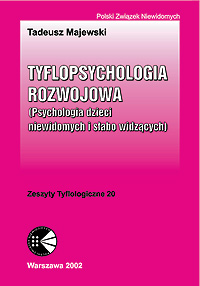okładka książki Tyflopsychologii rozwojowej