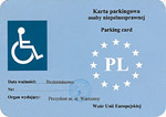 zdjęcie: karta parkingowa