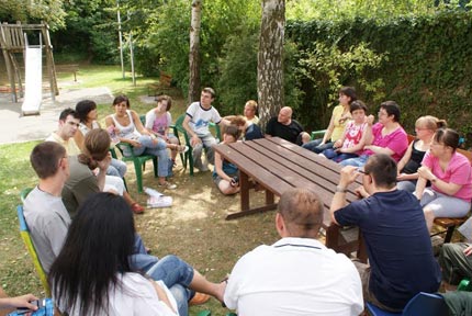 Młodzież biorąca udział w projekcie. Fot.: arch. organizatora