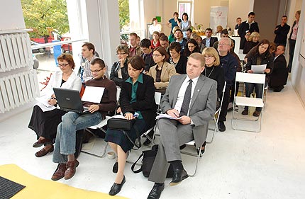 Na zdjęciu:uczestnicy konferencji. Fot. Piotr Stanisławski