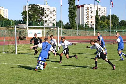 Na zdjęciu: mecz finału SENI Cup 2008. Fot. Archiwum organizatora