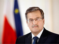 Prezydent Bronisław Komorowski