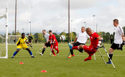 Amp Futbol: mecz Polaków z Niemcami