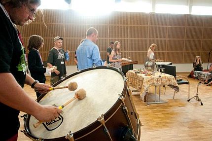 Warsztaty z Evelyn Glennie