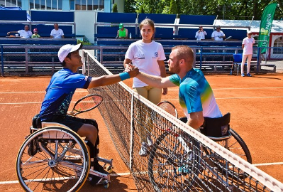 Zdjęcie promujące galerię Turniej tenisa na wózkach Wrocław CUP